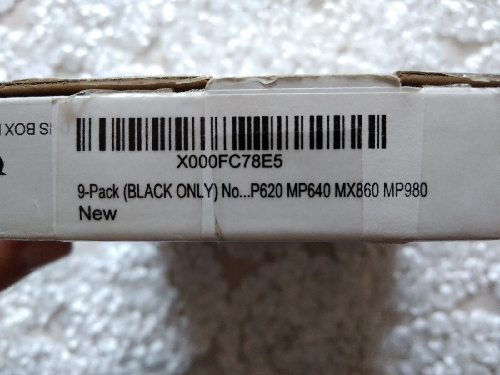 Generic 7 Ink Cartridges CA-220-BK BLACK for Canon PIXMA Printer Open Box