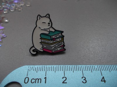 1 x enamel badge, brooch pin onto bag, clothes, etc, choose design