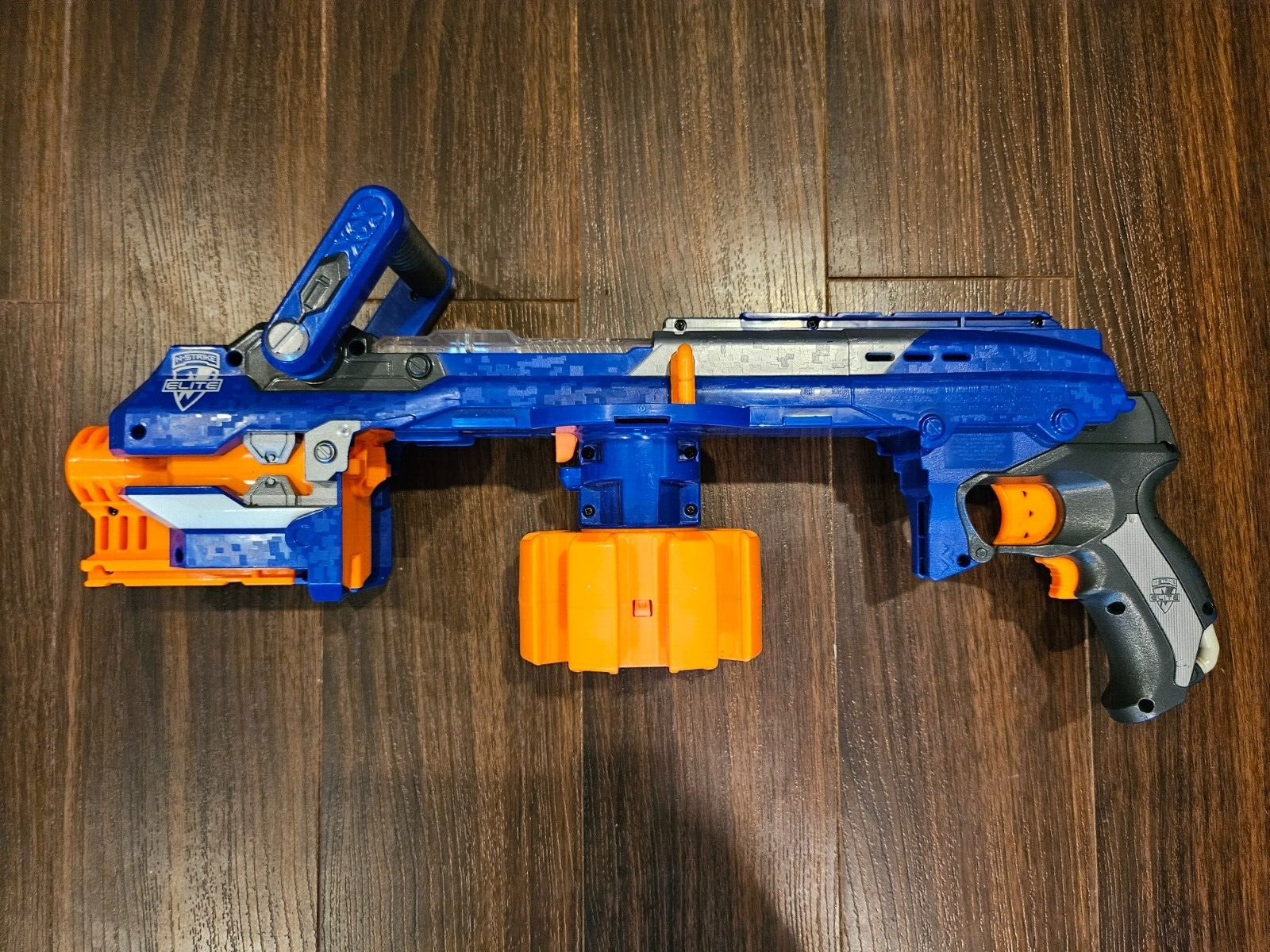 WORKING Nerf Hail Fire Blaster Only Hailfire Gun No WORKING Nerf Hail Fire Blaster Only Hailfire Gun No