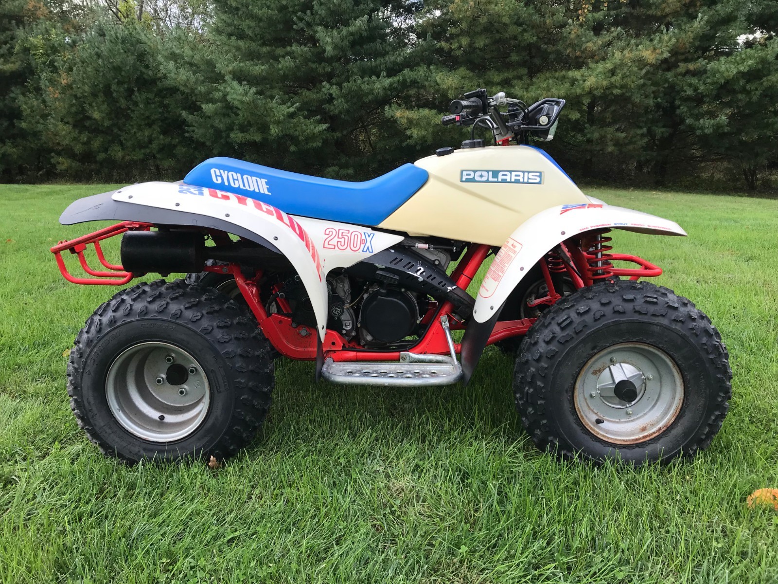 1987 Polaris Cyclone 250X rare vintage two stroke ATV original survivor 250R