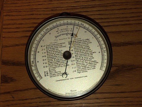 1920’s Tycos Stormoguide Barometer 5
