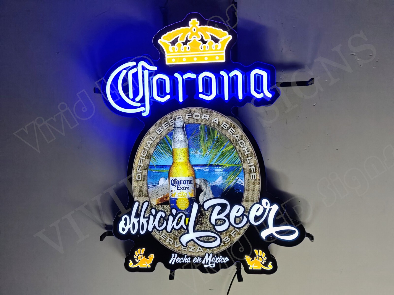 Corona Extra Beer Crown Two Griffins 24