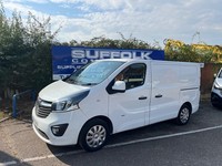 2017 Vauxhall Vivaro 2900 1.6CDTI BiTurbo 125PS Sportive H1 Van. NO VAT PANEL VA