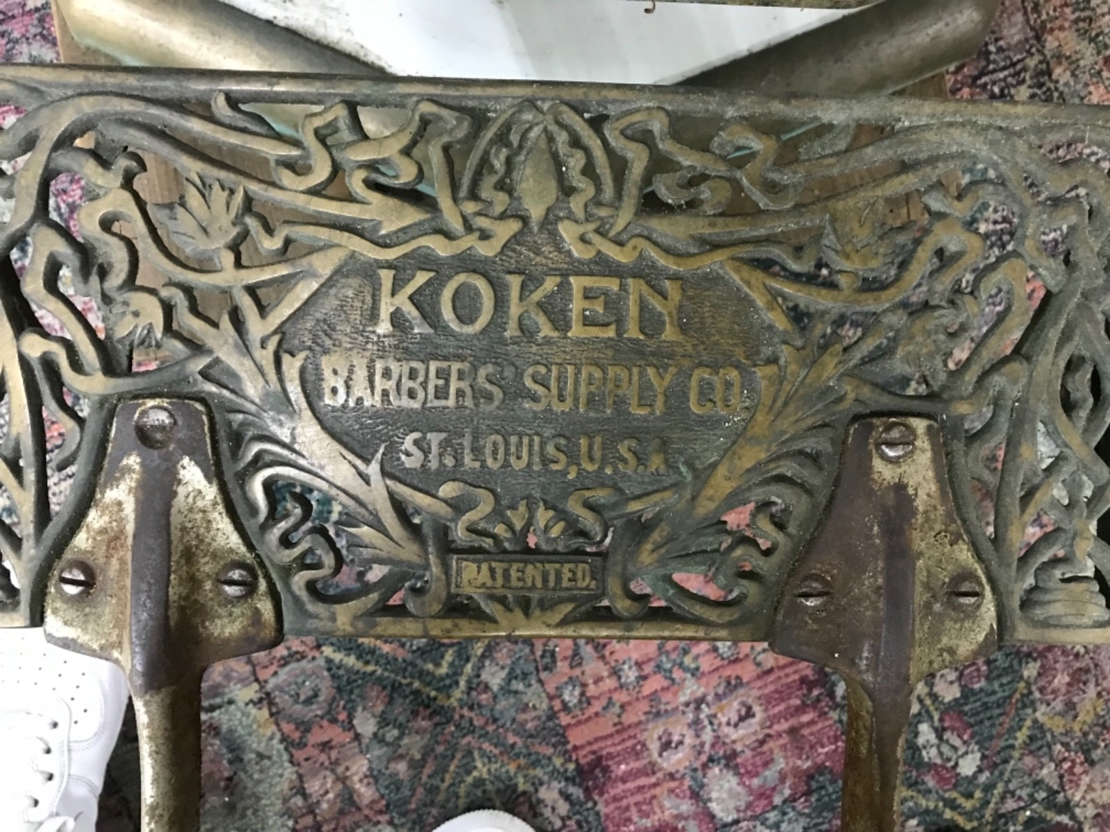 KOKEN CONGRESS 500 OCTOGON BARBER CHAIR