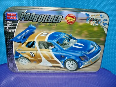 Mega Bloks Probuilder Racing Series Tantalus Ti SRA In Tin VERY RARE 2005 NEW