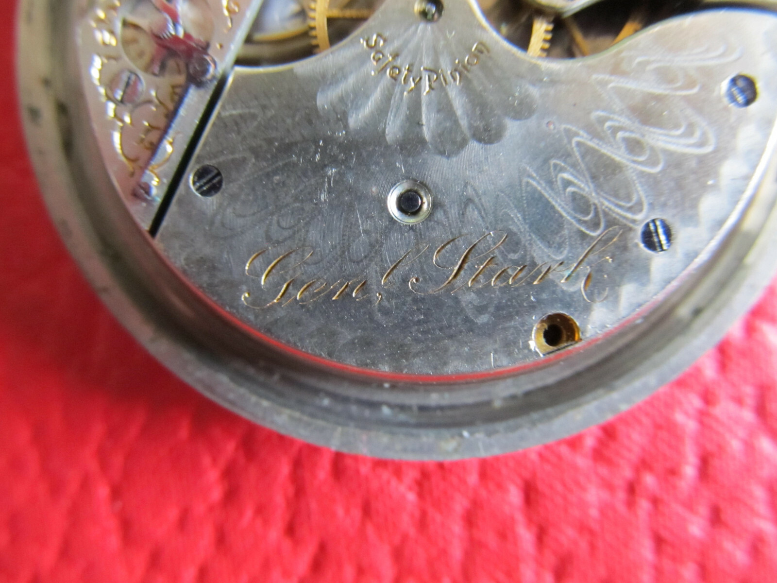 Gen'l Stark Pocket Watch 12S Running