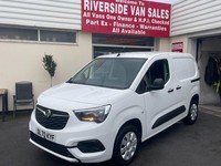 2020 Vauxhall COMBO CARGO 2300 1.5 Turbo D 100ps H1 Sportive Van PANEL VAN Diese