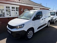 2021 21 PEUGEOT PARTNER 1.5 BLUEHDI 1000 PROFESSIONAL SWB WHITE PANEL VAN