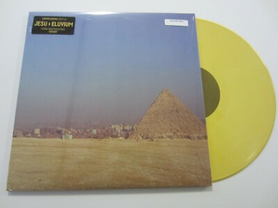 JESU / ELUVIUM split LP YELLOW VINYL Hydra Head Records GODFLESH UNPLAYED