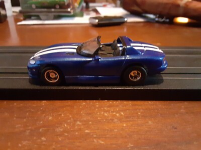 Ho Tyco Slot Car Dodge Viper With A New Fast Tyco 440X2 Chassis.