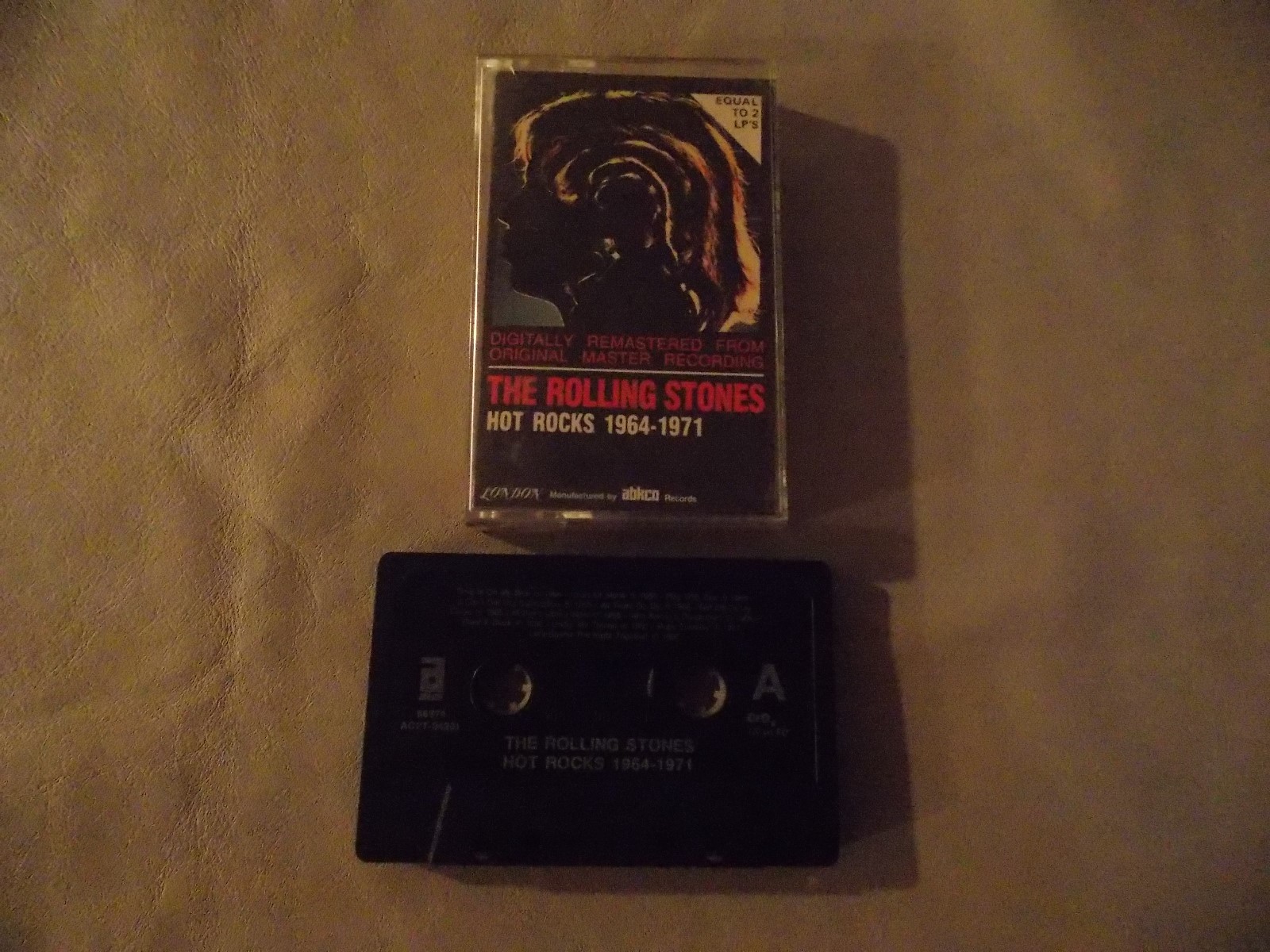 The Rolling Stones Hot Rocks 1964-1971 Cassette Tape