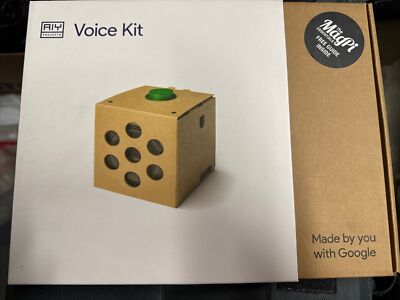 Google AIY Voice Kit Smart Assistant Plus Raspberry Pi 3 Bundle