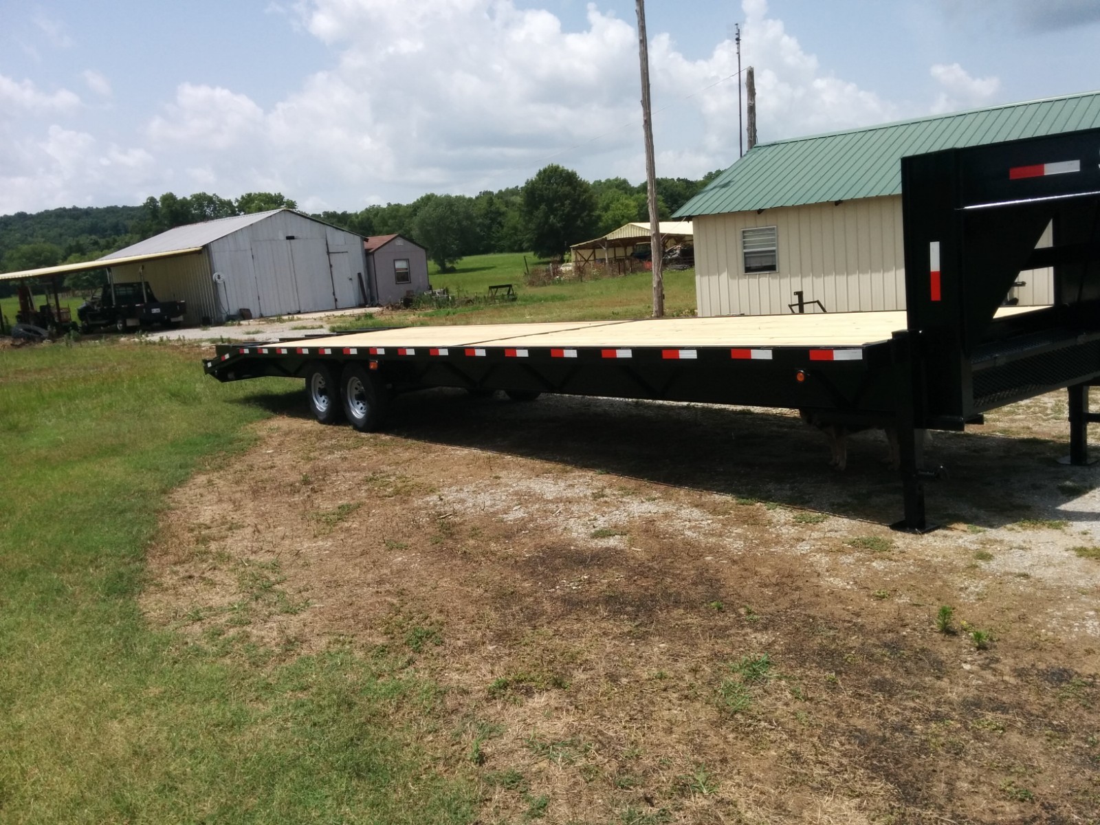 New Gooseneck 30+5 Deckover 14,000GVW 7k