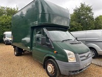 2014 Ford Transit 2.2 TDCi 350 One-Stop Luton RWD L4 Euro 5 3dr CHASSIS CAB Dies