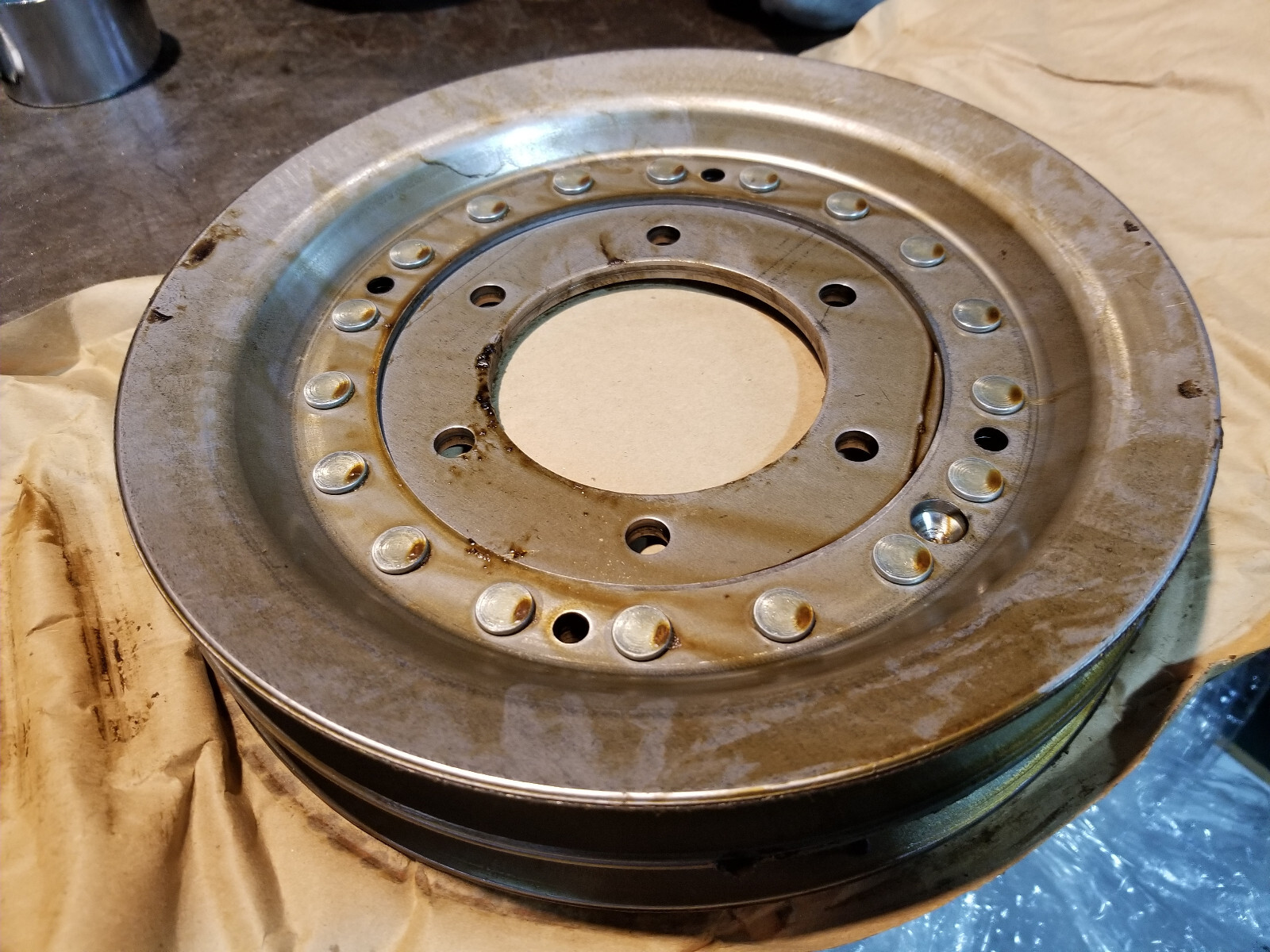 CATERPILLAR 7N-9137 PULLEY 7N9137 3304 - Picture 4 of 5