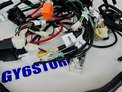 Honda Ruckus To Gy6 Conversion Wiring Harness By The Ruck Shop (plug