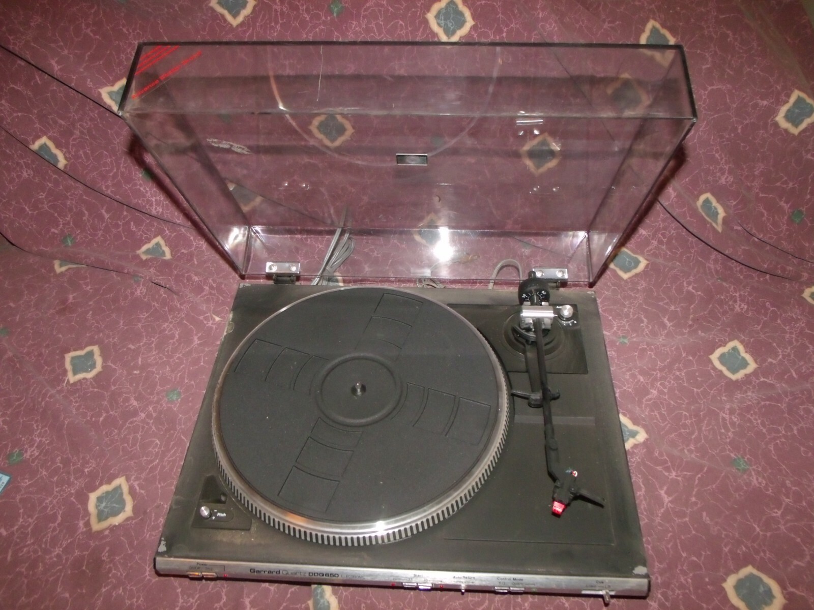 Vintage Garrard England DDQ-650 Semi-automatic Direct-drive