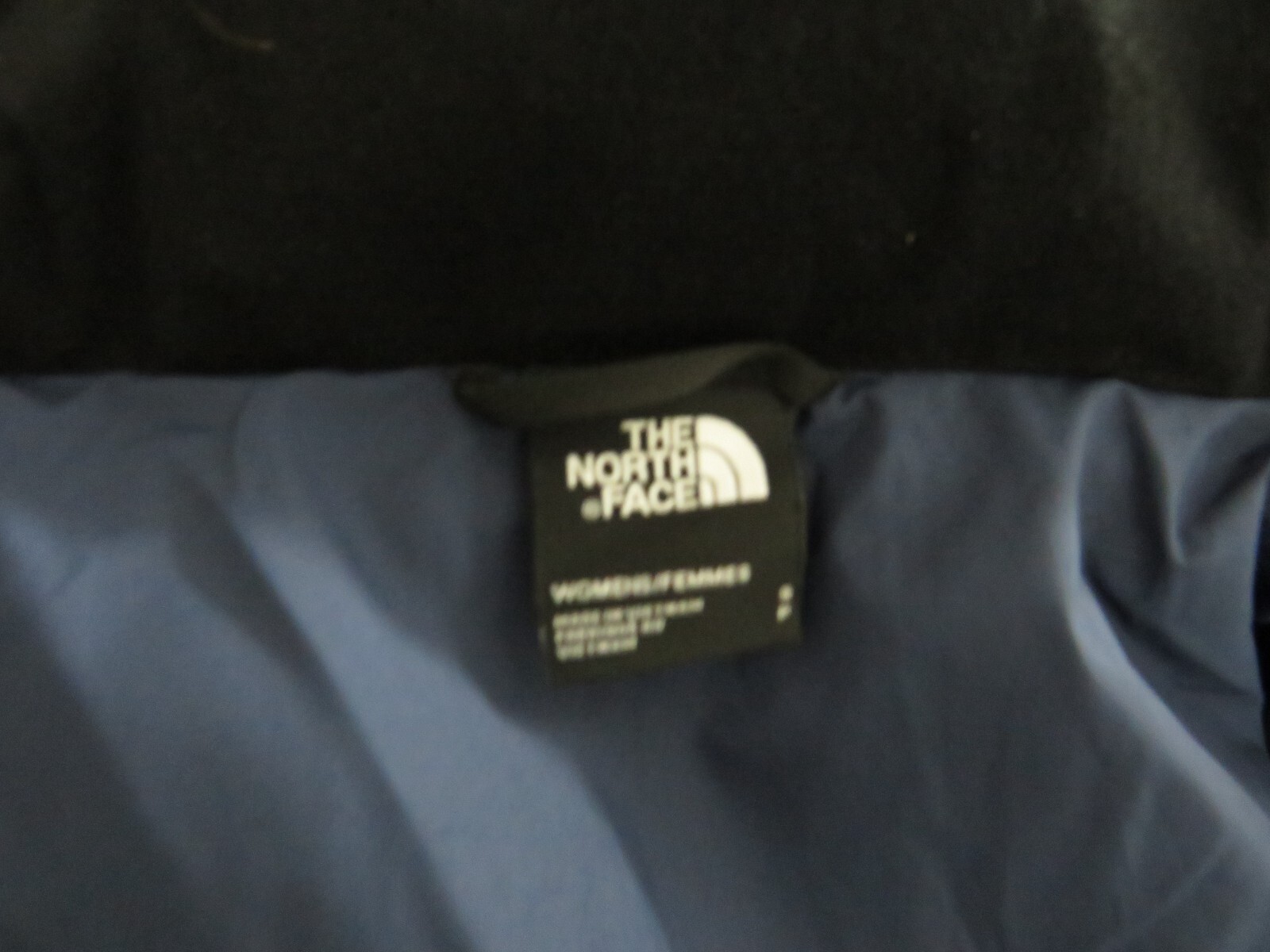 Pre-owned The North Face Womens  Metropolis Parka Long Down Warm Jacket - Summit Navy In Summit Navy Blue / Asphalt Grey Logo
