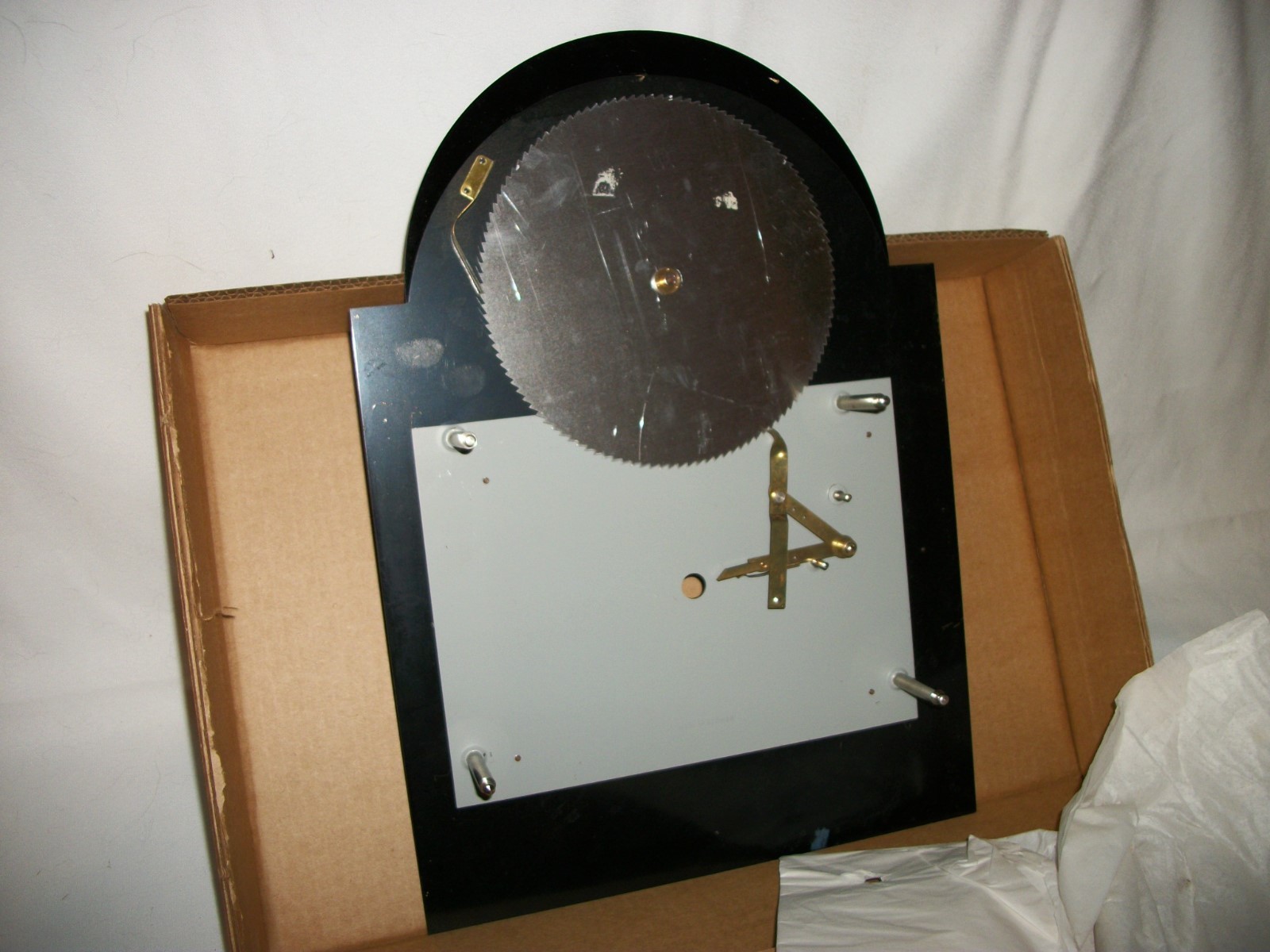 EMPEROR BRASS DIAL FOR M300 GRANDFATHER CLOCK - NEW OLD STOCK