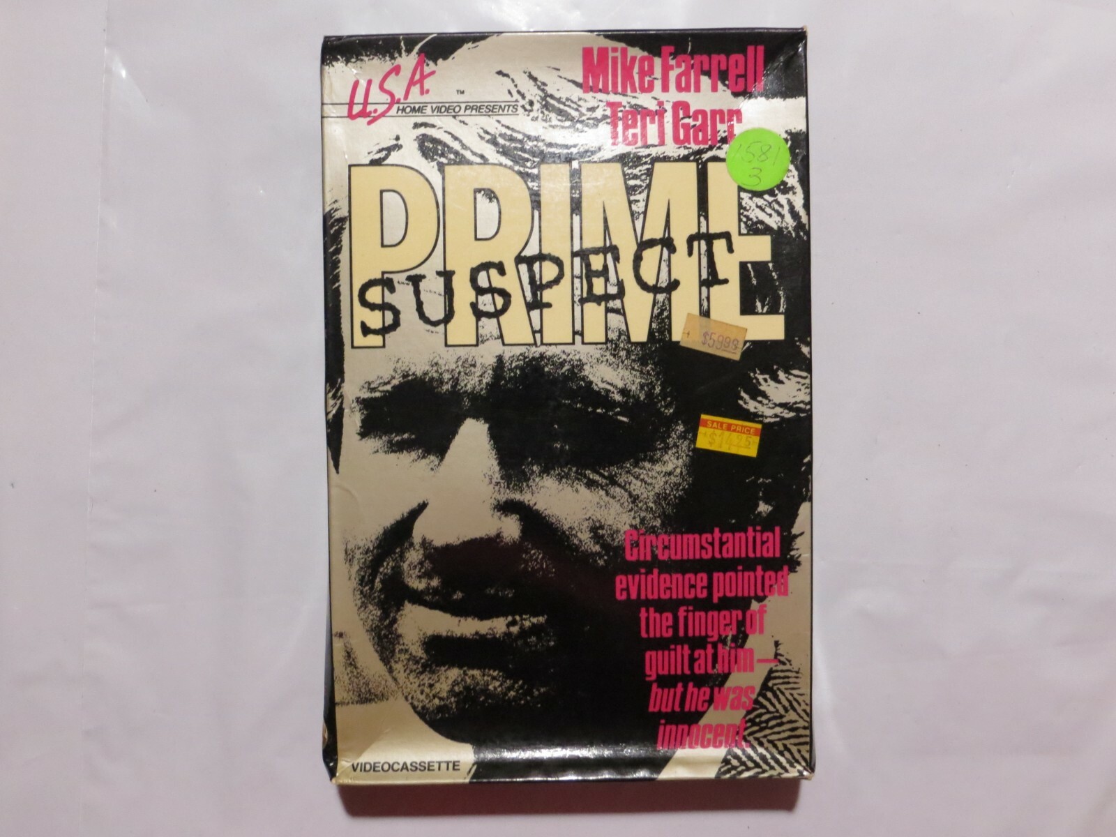 Betamax Beta PRIME SUSPECT 1982 Mike Ferrell Teri Garr