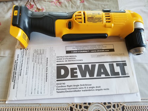 Dewalt DCD740 20 Volt 3/8 Right Angle Drill Driver Bare tool NEW