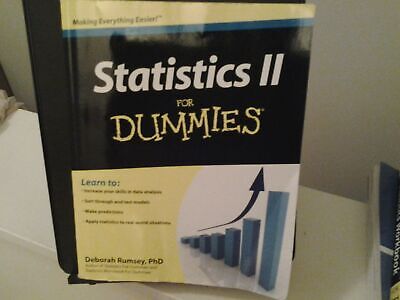 Statistics II For Dummies - Rumsey, Deborah J. - Paperback