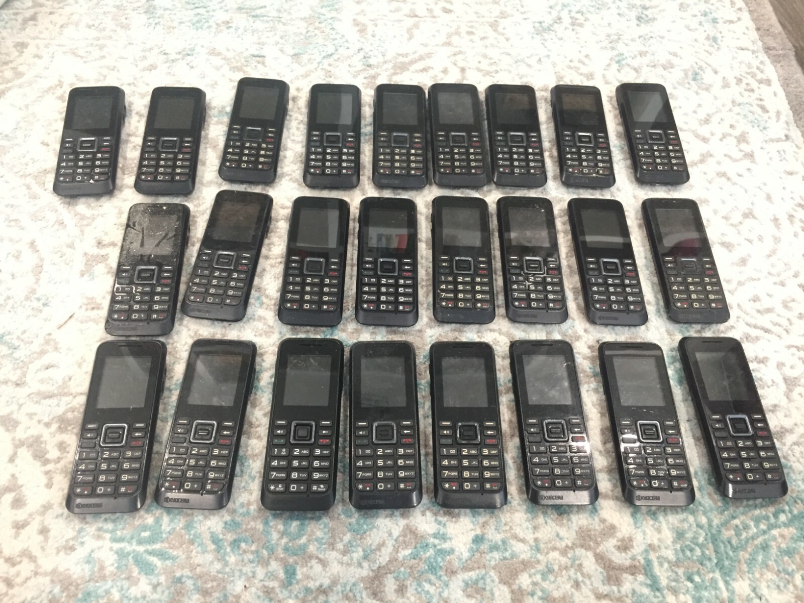 Lot of 25 Kyocera S1360 Jax (Assurance Wireless) Black