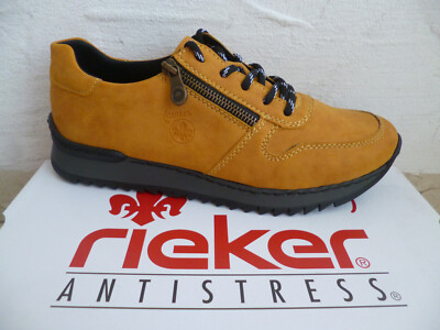 Rieker Lace-up Shoes Sneaker Half Shoes Shoes Sports Shoes Yellow