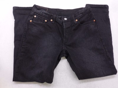 New Levi39s Womens 501 CT 0027 Black Mid Rise Boyfriend Denim Jeans Pants 32 X 27
