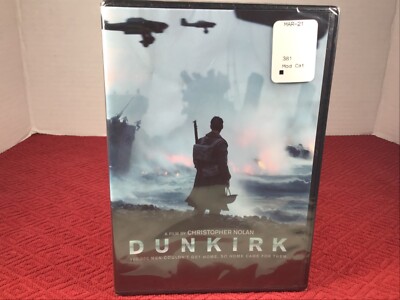 Dunkirk DVD. Widescreen. New. Free Shipping.