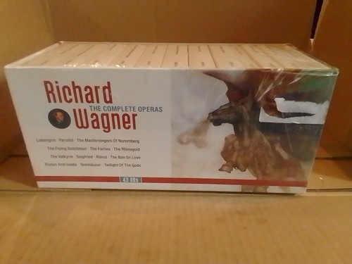 未使用　Wagner: the Complete Operas Box set Richard Wagner – The Complete Opera Collection – Box Set 43