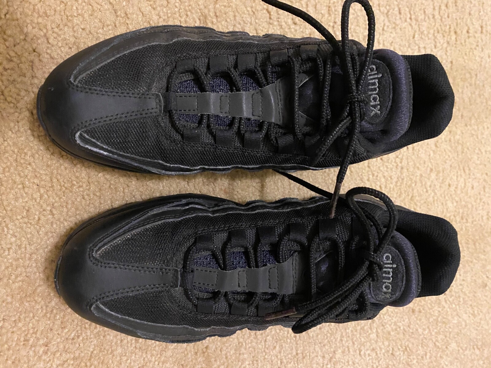 日本未入荷!★[NIKE]★WOMEN'S AIR MAX 95 TRIPLE BLACK Size 8 women -Nike Air Max 95 Triple Black - 609048-092 | eBay