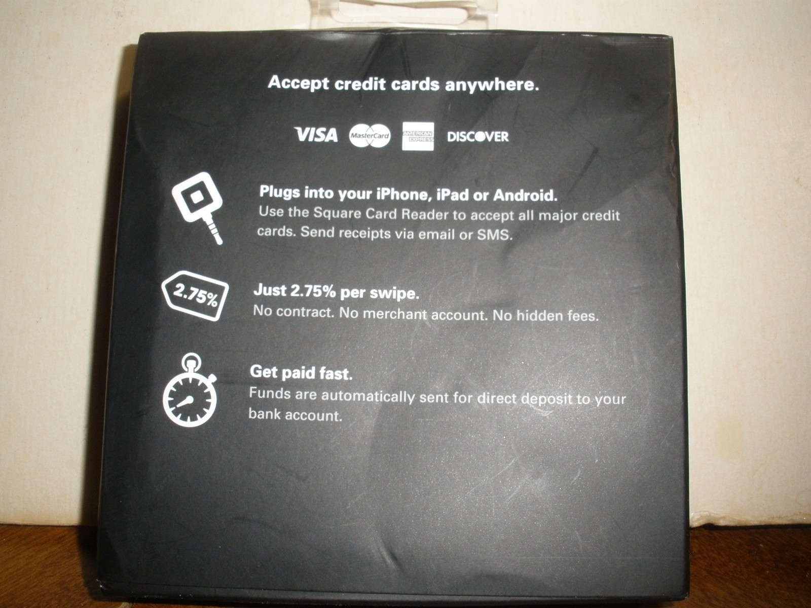 NEW Square Card Reader