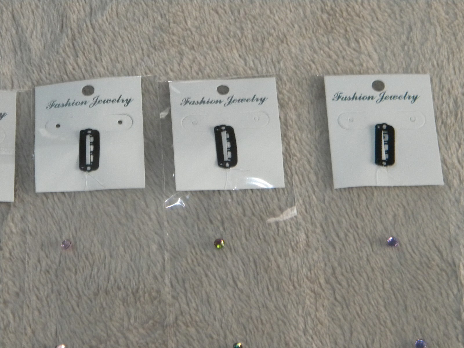 Hair Accessory - Gemstones Clip In Strings (Pack of 12)