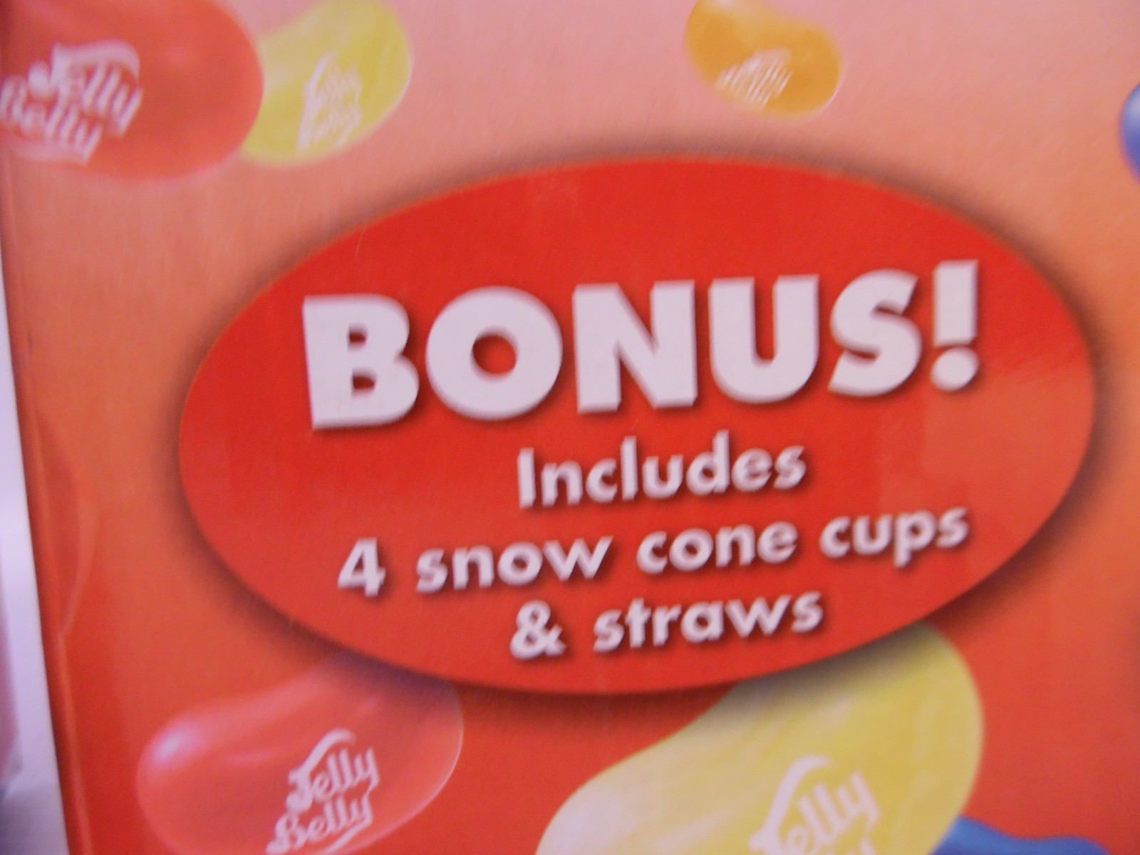 Jelly Belly Dual Electric Ice Shaver Frozen Icy Snow Cone Maker Ice Crusher