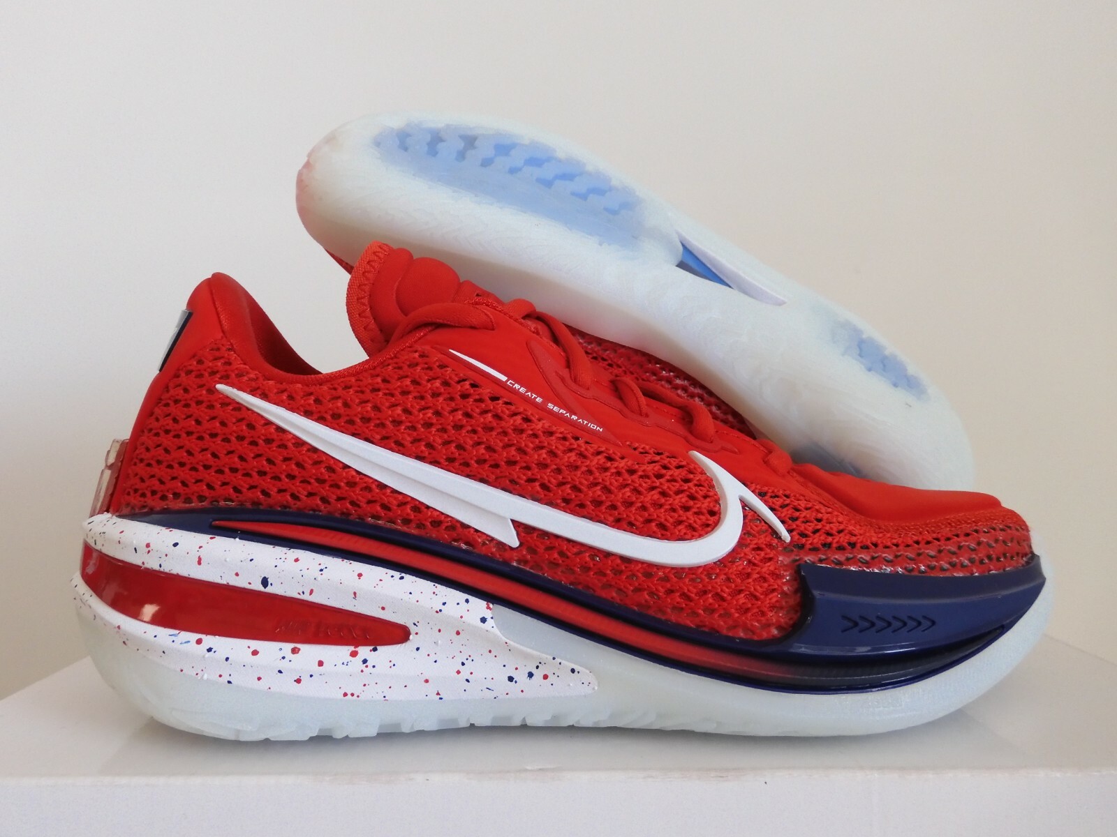シューズ(男性用) zoom g.t cut retro ep 26.5 Nike Air Zoom GT Cut Team USA Sport Red Basketball Shoes