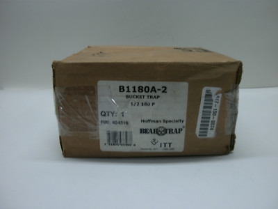 HOFFMAN SPECIALTY 404316 B1180A-2 1/2'' INVERTED BUCKET TRAP 180 PSI NEW IN BOX