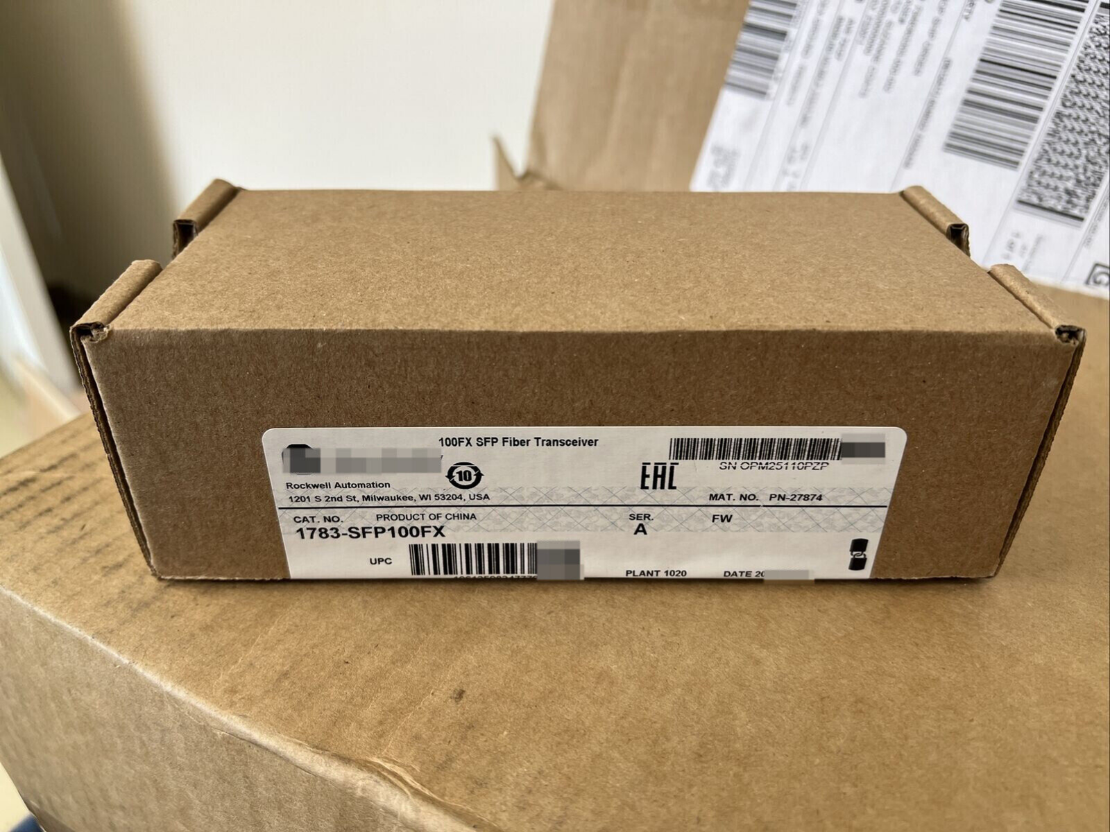 Allen-Bradley 1783-SFP100FX Module Brand New 1783SFP100FX