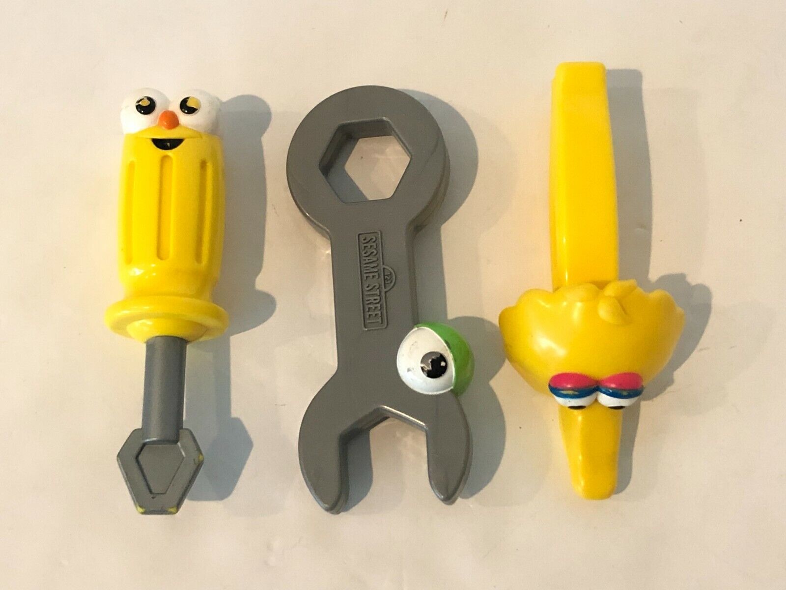 Sesame Street Muppets Tool Set Vintage Lot of 3 Pieces Wrench ...