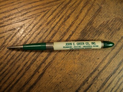 Vintage Mechanical  John Green Co  Plumbing - Heating  Saginaw 