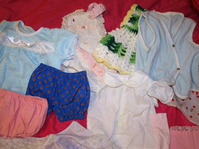 Mixed Doll Clothes Clothing Lot #3, 50+ items
