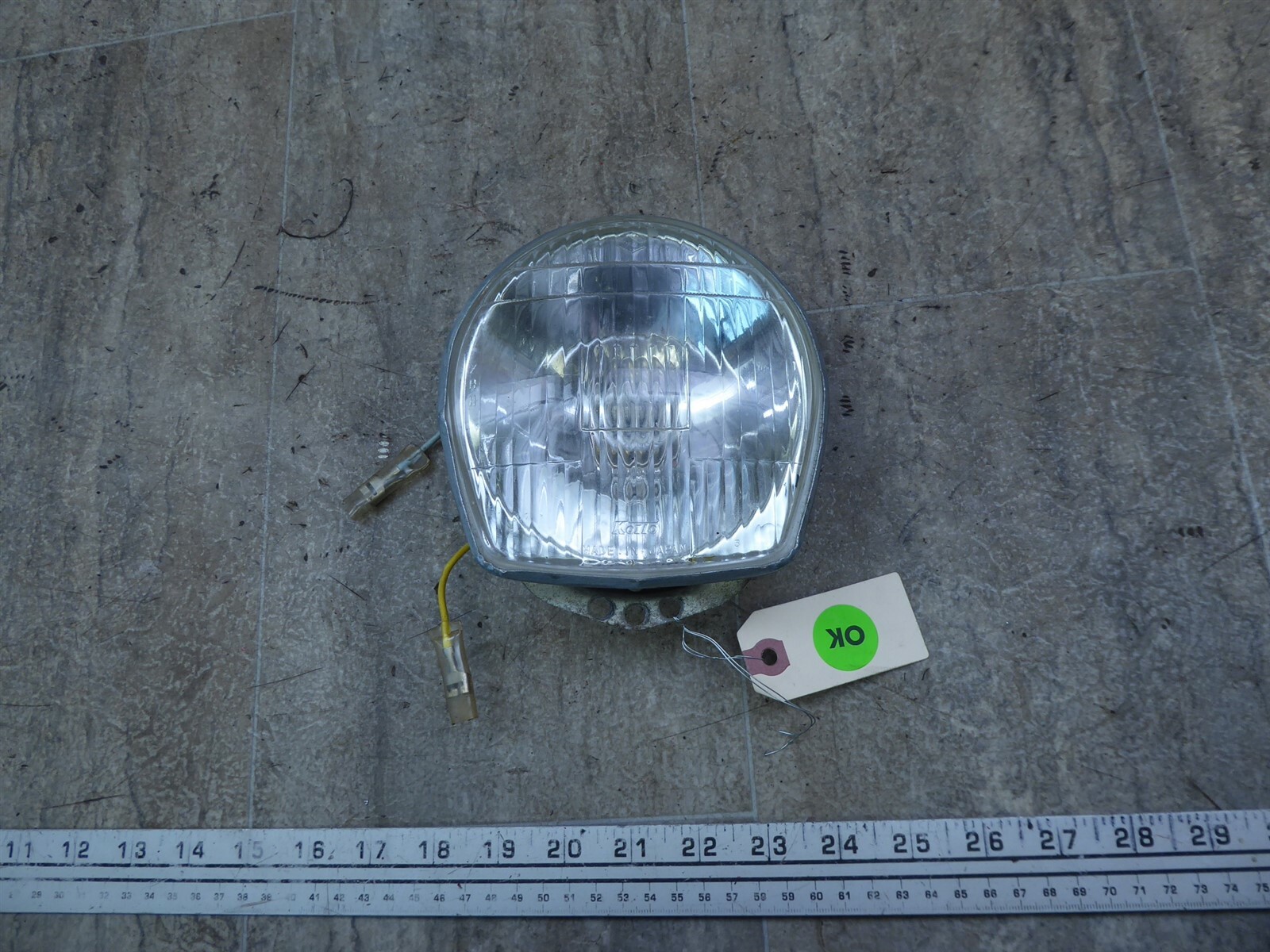 1965 Suzuki S32-2 Olympian S145-1) Koito headlight head