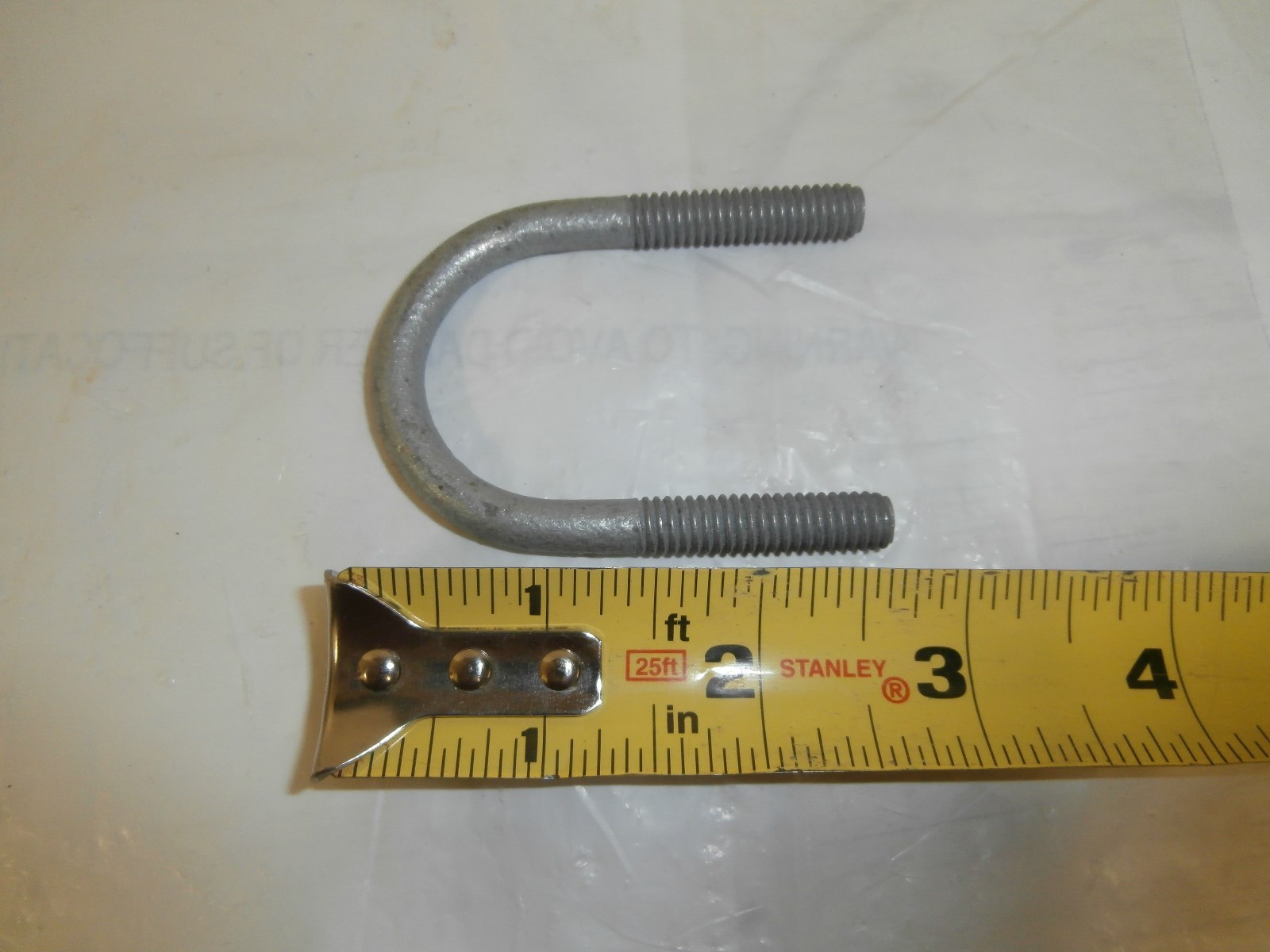 (6) GALVANIZED U-BOLTS ROTOR POST ANTENNA MOUNT TOWER GUY WIRE ROPE THIMBLE ROHN