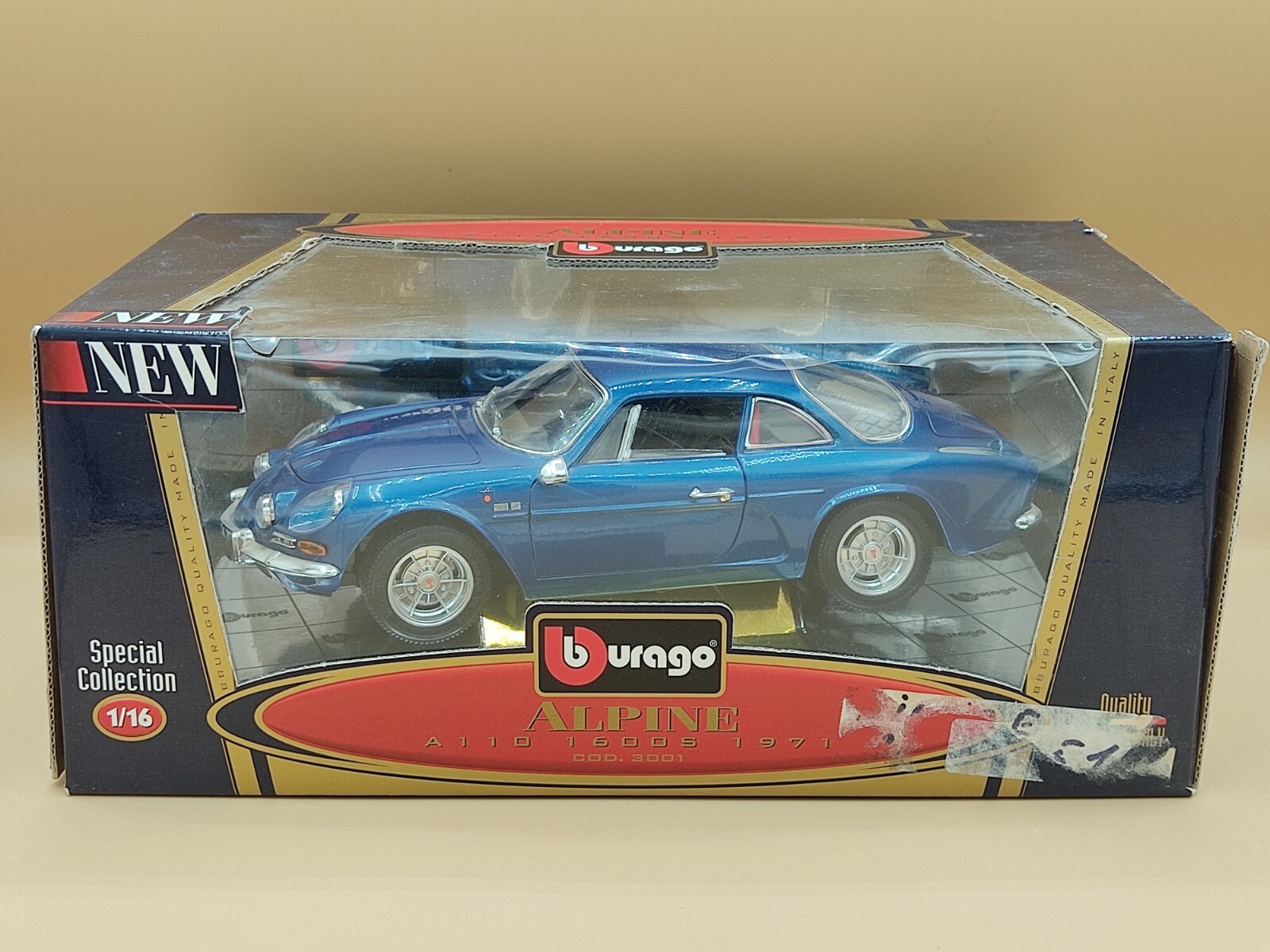 ミニカー ALPINE A110 1600S 1971 1/18 Bburago ミニカー ALPINE A110 1600S 1971 1/18 Bburago Burago 1:16