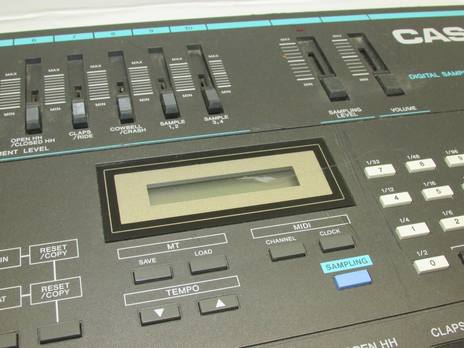 Casio RZ-1 Digital Sampling Rhythm Composer Drum Machine