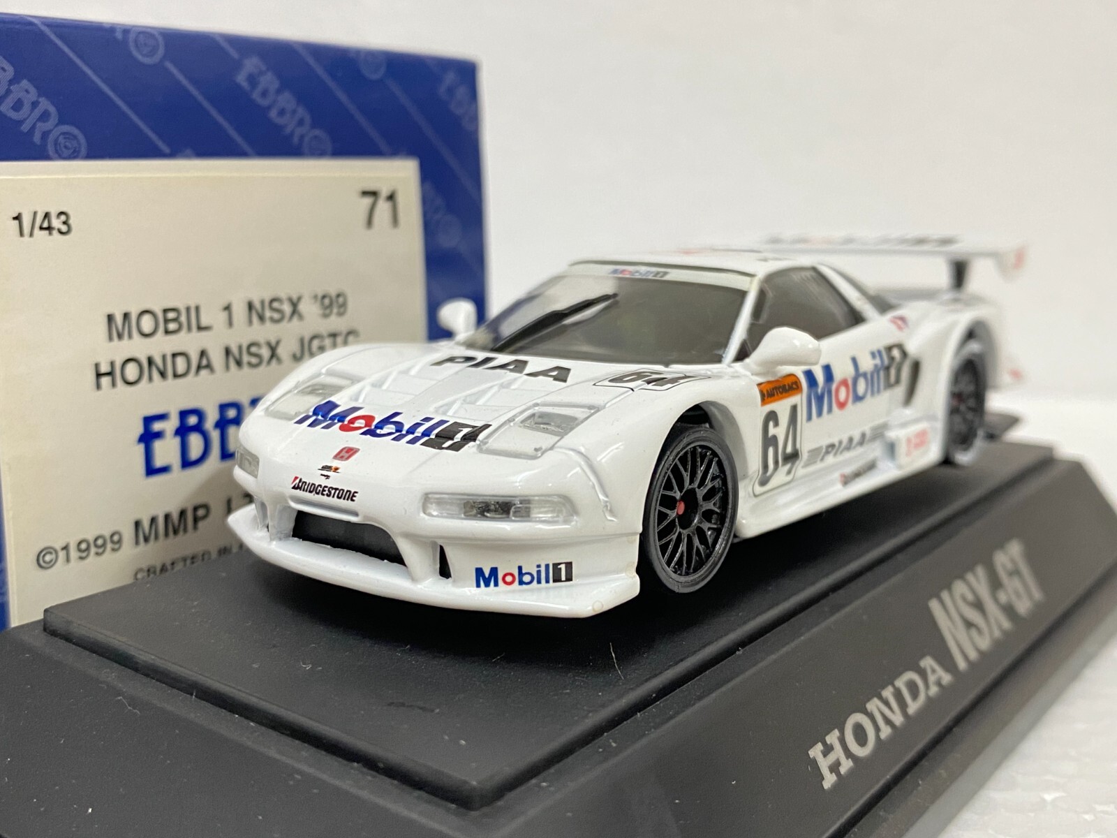 保護ケース付希少 Mobil1 NSX JGTC 2002 モービル1 エブロ 保護ケース付希少 Mobil1 NSX JGTC 2002 モービル1 エブロ