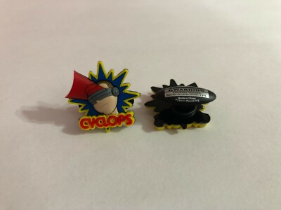 X-Men Cyclops Head Marvel Shoe-Doodle Charm Holes in Soft Clogs Shoes SPD2017