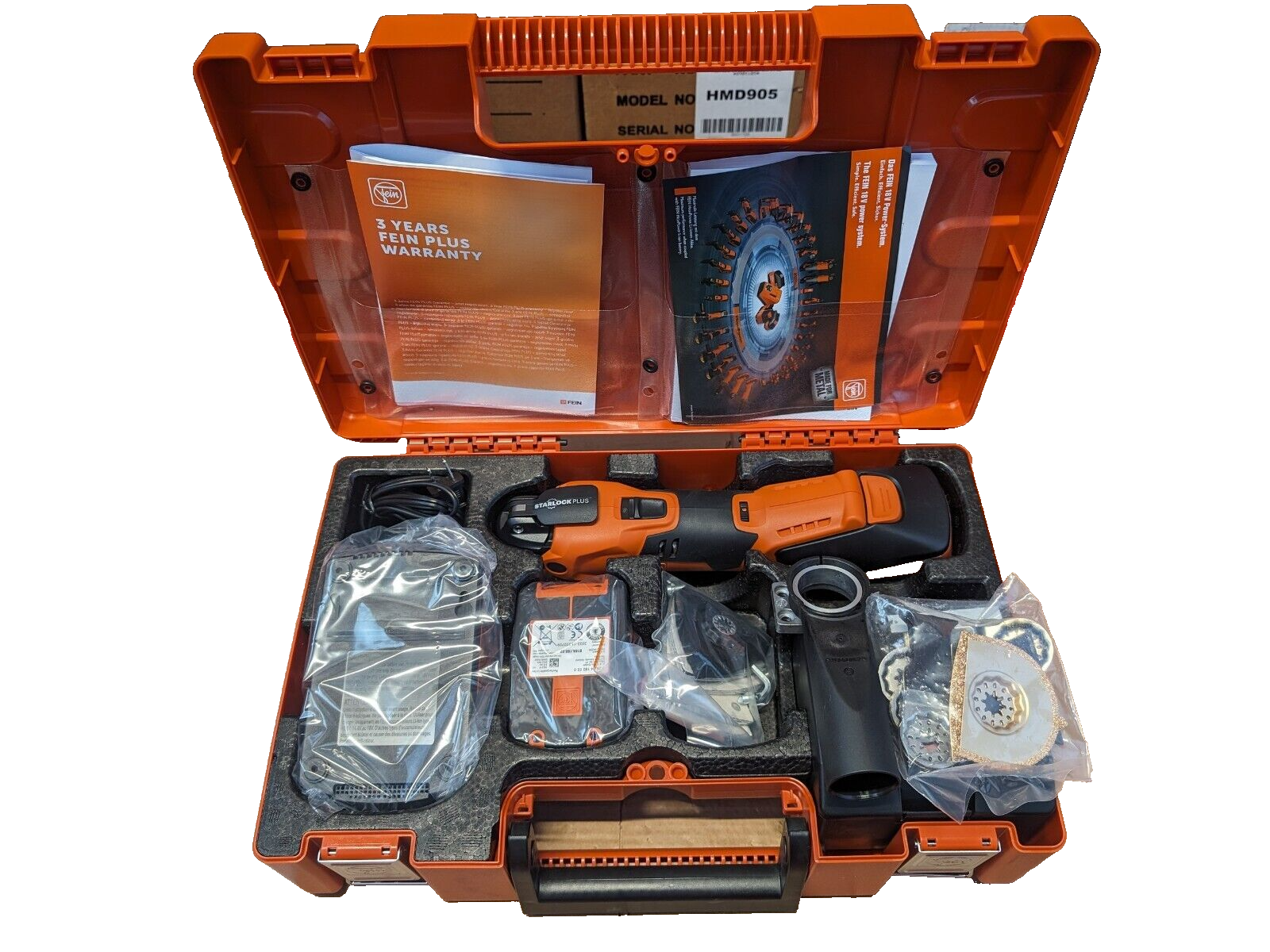 Fein 18V MultiMaster 500 Plus Top 3.0 Ah Oscillating MultiTool Kit