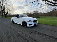 2018 Mercedes-Benz C Class C200 AMG Line 2dr Auto CONVERTIBLE Petrol Automatic