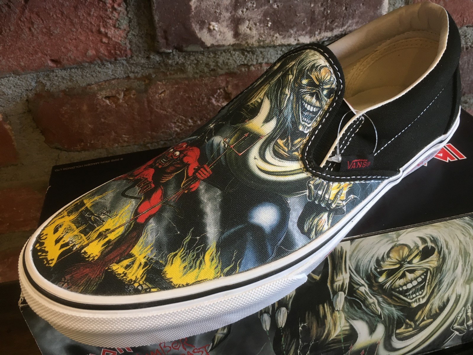 vans iron maiden